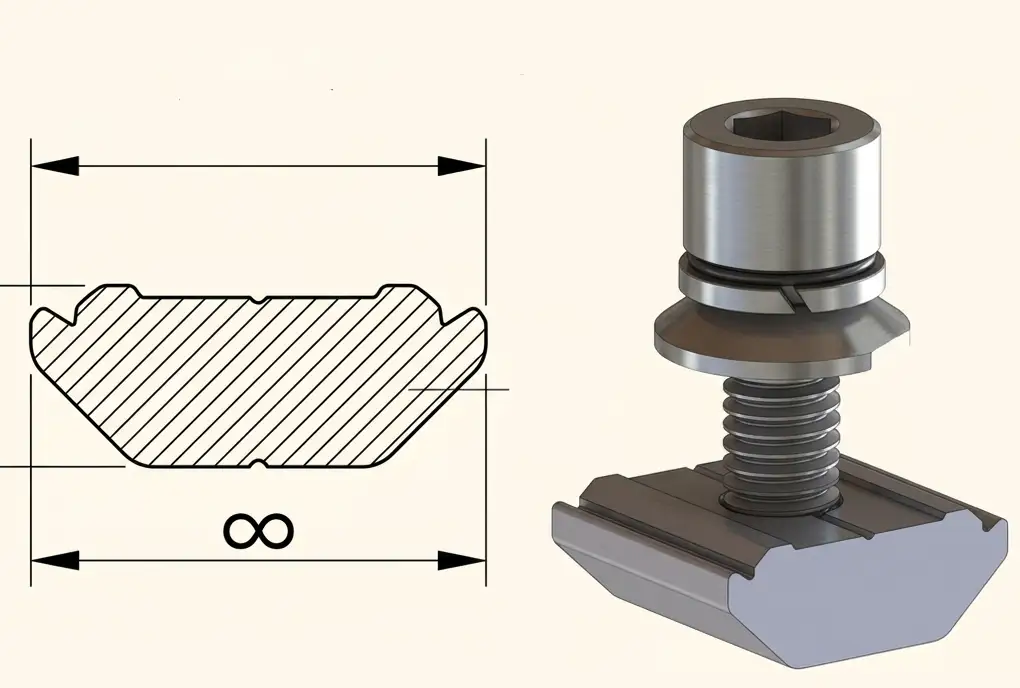 Bolt & Nut Set