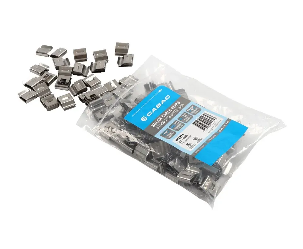 Stainless Steel Panel Clips / Cable Clips