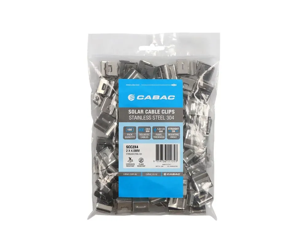 Stainless Steel Panel Clips / Cable Clips