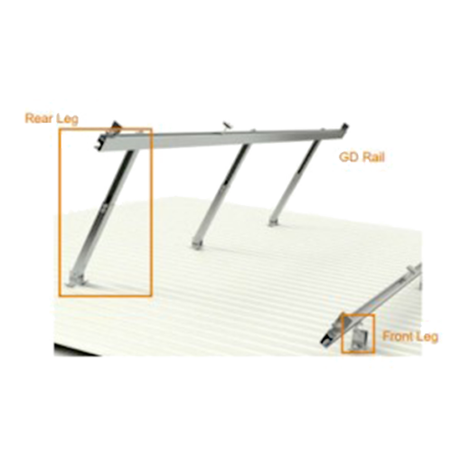 10-15 Degree Tilt Leg Pair