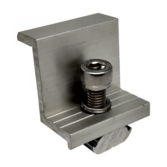 EndClamp Black 30/35mm Adjustable