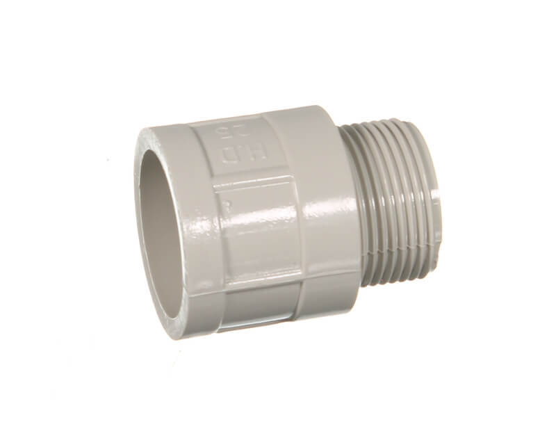 Coupling – 25MM Plain to Screwed Male Adaptor- (25 pcs/bag)