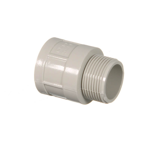 Coupling – 25MM Plain to Screwed Male Adaptor- (25 pcs/bag)