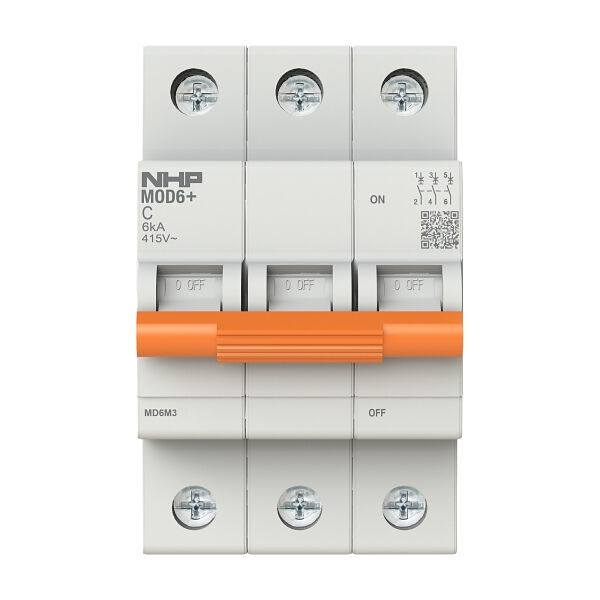 AC Circuit Breaker 3 Pole, 32A (NHP)
